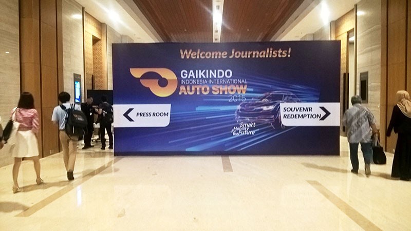Akses Kemudahan bagi Media Massa di GIIAS 2015