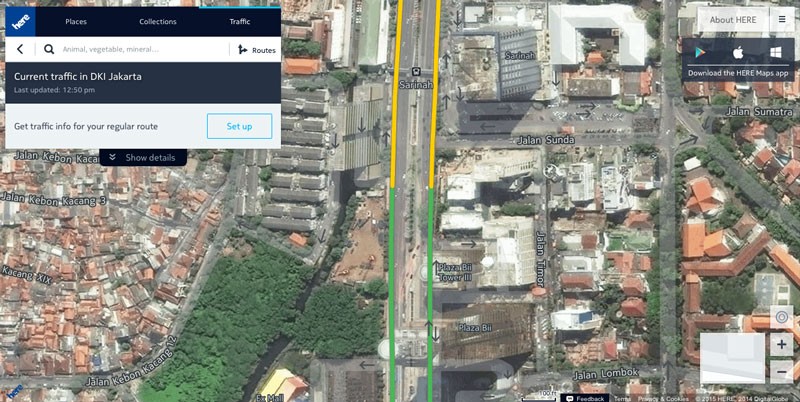 Audi, BMW, Mercedes Meminang Peta HERE Nokia