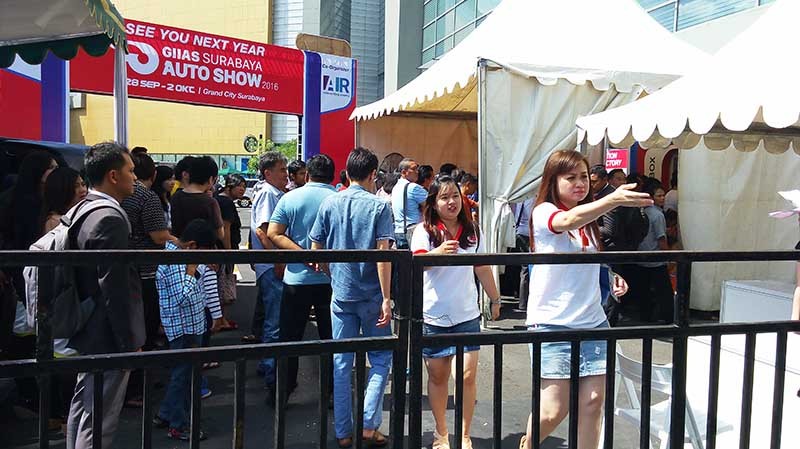 Surabaya Pilkada, GIIAS Buka Jam 13.00 WIB