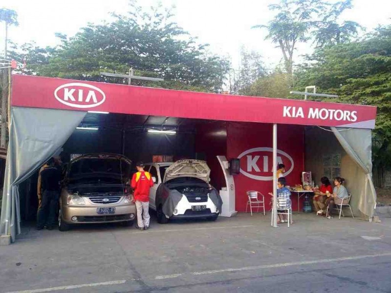 Kia Luncurkan Bengkel Siaga, Pos Siaga, dan Kia Guard
