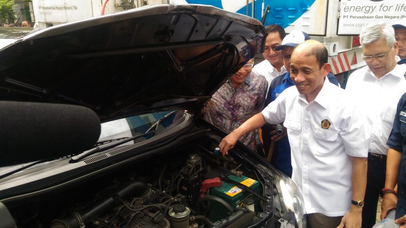 Kementerian ESDM Giatkan Mobil Berbahan Bakar Gas