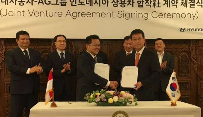 Menggandeng Grup Artha Graha, Hyundai Membuat Truk di Indonesia