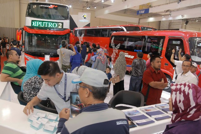 GIICOMVEC 2018 Hadirkan Teknologi Truk dan Sistem Angkutan Massal