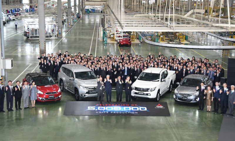 Juni 2018, Produksi Mitsubishi di Thailand Sentuh 5 Juta Mobil