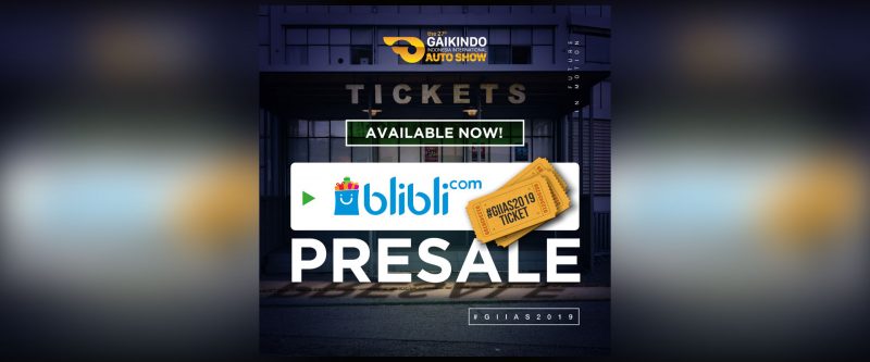 Tiket Pameran Mobil GIIAS 2019 sudah Mulai Dijual di Blibli