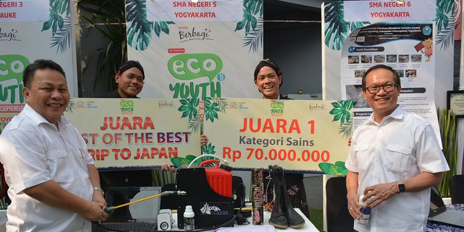 SMA Jogja dan Bali Juara “Toyota Eco Youth 11”, Hadiahnya Trip ke Jepang