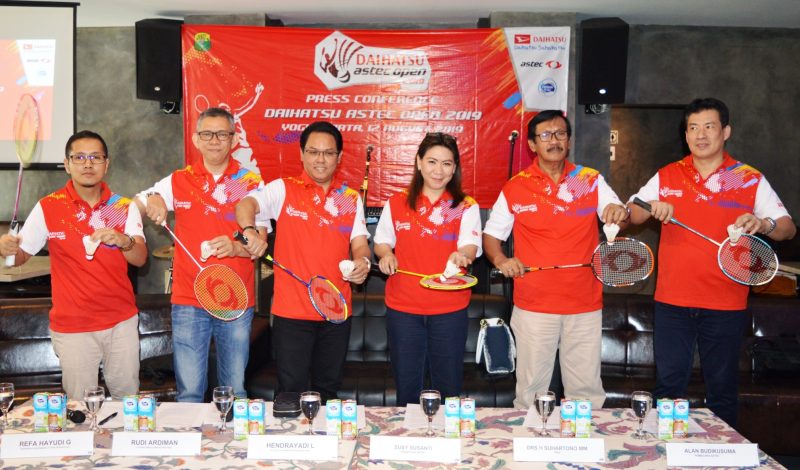 Turnamen “Daihatsu ASTEC Open 2019”, Dukungan bagi Kejayaan Bulutangkis Indonesia