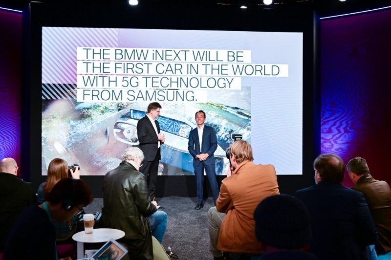 Kerjasama BMW-Samsung Hadirkan Konektivitas 5G di dalam Mobil
