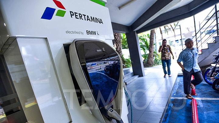 Berlokasi di Jakarta Selatan, SPBU Listrik Pertama Pertamina Mulai Beroperasi