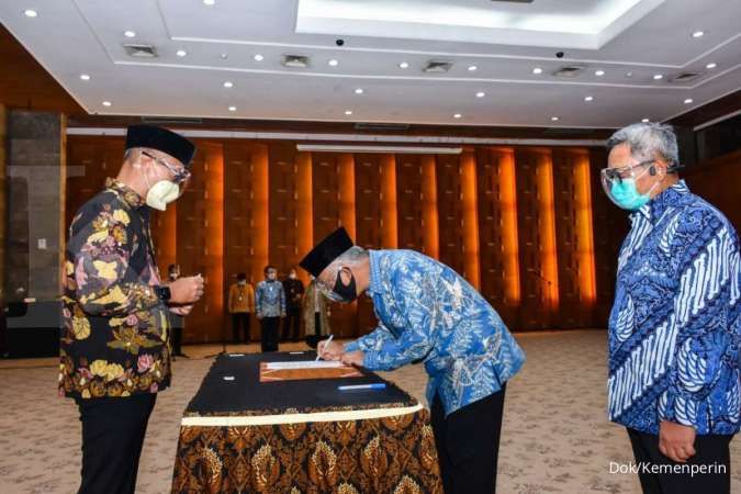 Akselerasi Pertumbuhan Industri, Menperin Lantik 12 Pejabat Eselon Satu