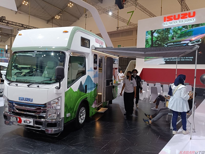 Isuzu Elf Campervan Jadi Daya Tarik Pengunjung GIIAS 2022