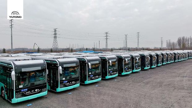741 Bus Listrik China Jadi Kendaraan Operasional Piala Dunia 2022 Qatar