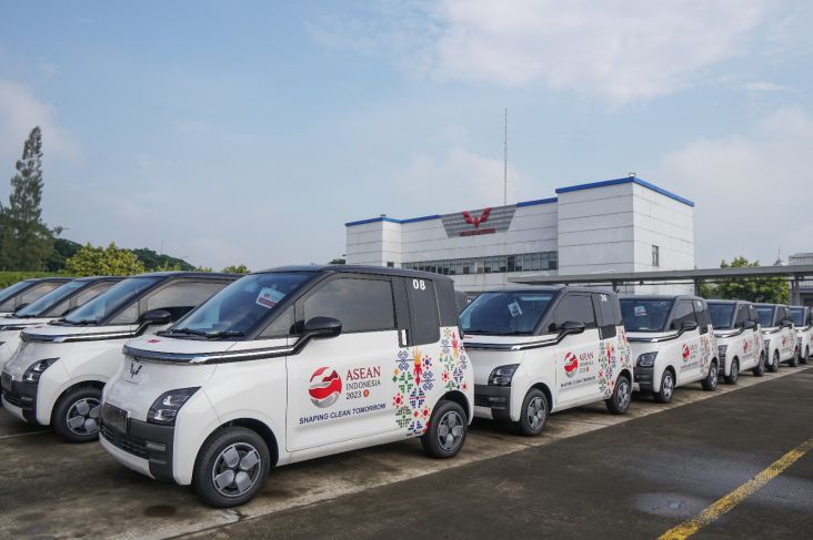 50 Unit Wuling Air EV Jadi Mobil Resmi KTT ASEAN 2023