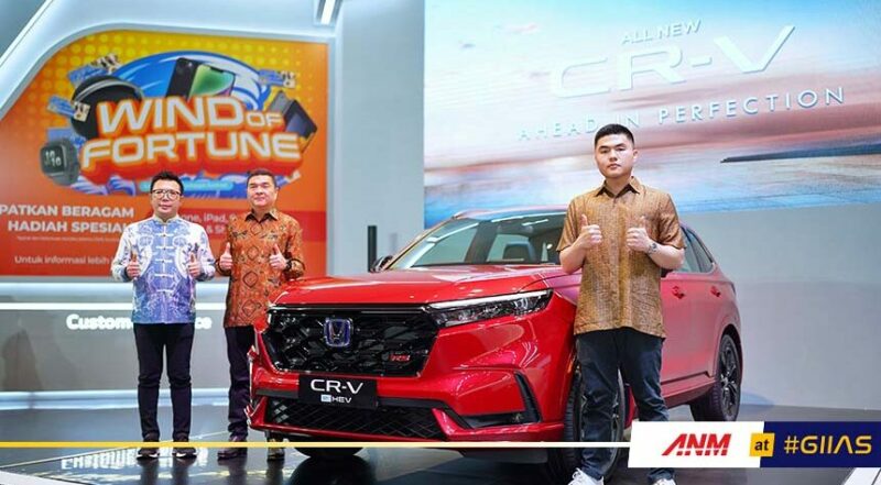Honda Boyong All New CR-V Hybrid & Honda e di Pameran Mobil GIIAS Surabaya 2023