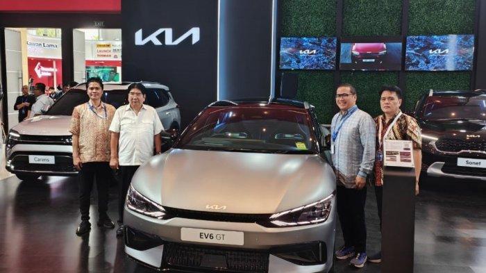 Kia Pamer Mobil Listrik EV6 GT di GIIAS Surabaya 2023