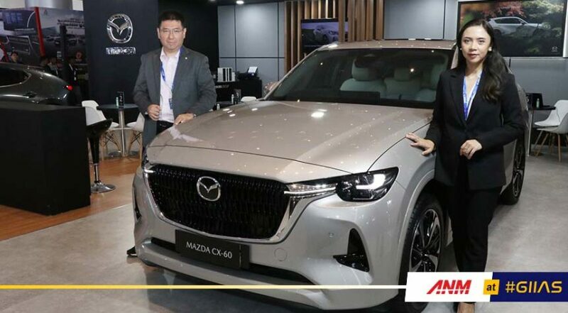 GIIAS Surabaya 2023, Mazda Bawa SUV Hybrid All New CX-60