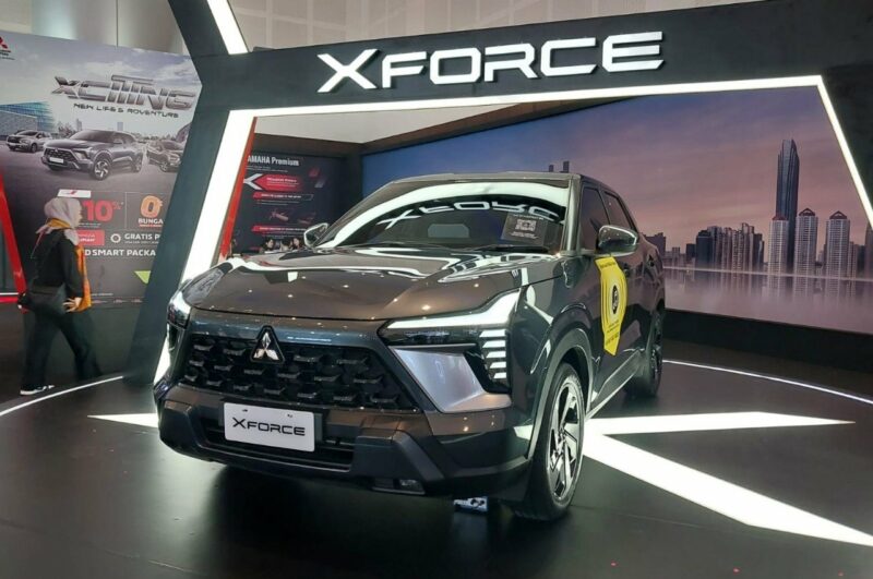Andalkan XForce, Mistubishi Targetkan 560 SPK di Pameran Mobil GIIAS Surabaya 2023