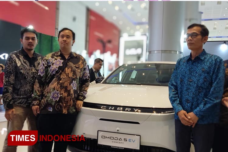 Chery Usung Mobil OMODA 5 EV di GIIAS Surabaya 2023