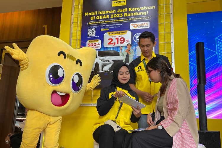 Adira Finance Jadi Mitra Pendanaan bagi Konsumen di “GIIAS Bandung 2023”