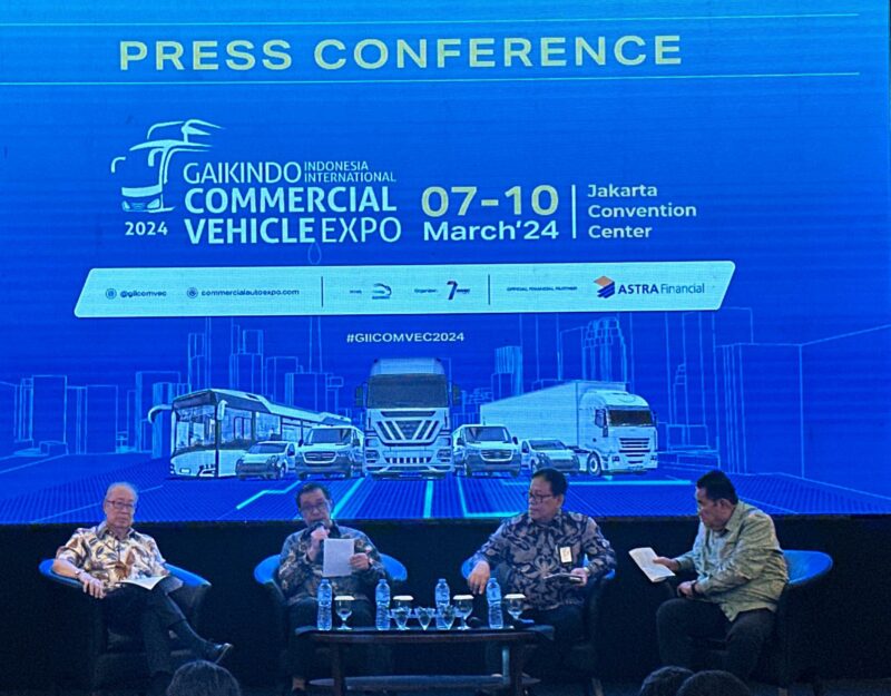 GAIKINDO Gelar Pameran Mobil Jenis Niaga GIICOMVEC dengan Dukungan Pemerintah