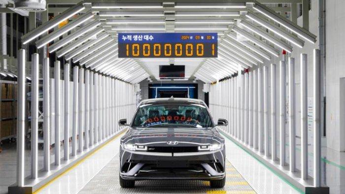 Hyundai Rayakan Produksi Mobil ke-100 Juta Unit