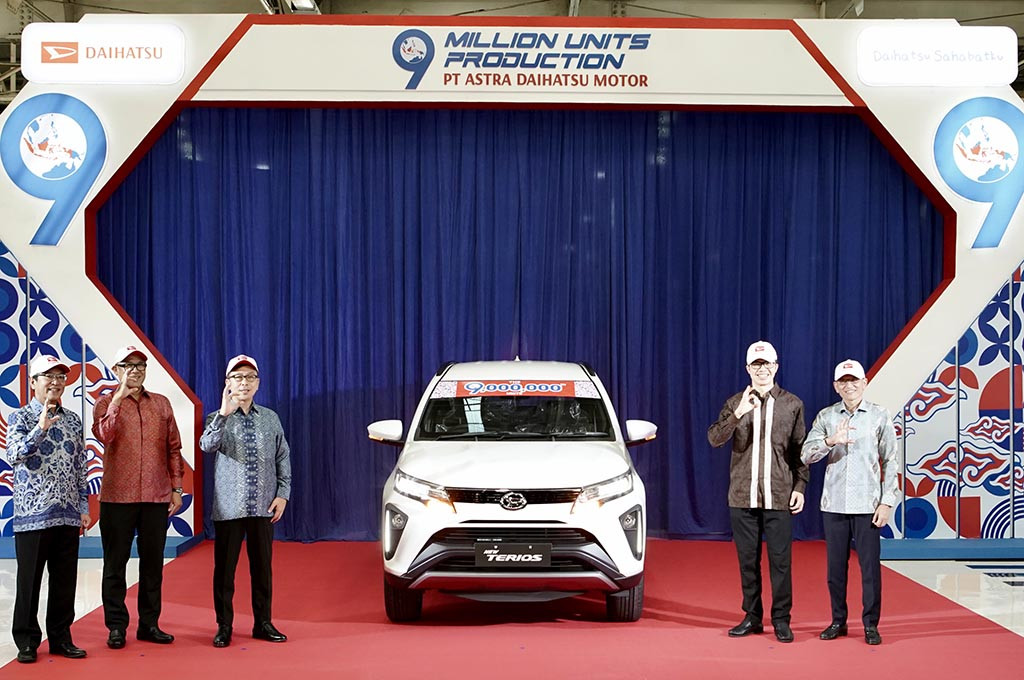 47 Tahun Beroperasi, Pabrik Daihatsu di Indonesia Memproduksi Sembilan Juta Unit Mobil