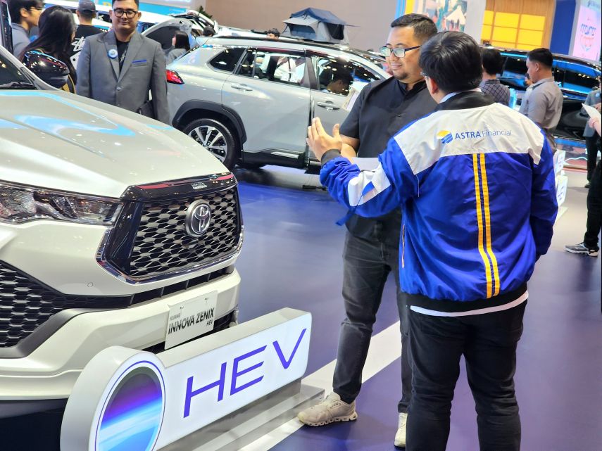 Toyota Raup 4.000 lebih SPK dalam Delapan Hari di GIIAS 2025, Innova Zenix Hybrid Primadona