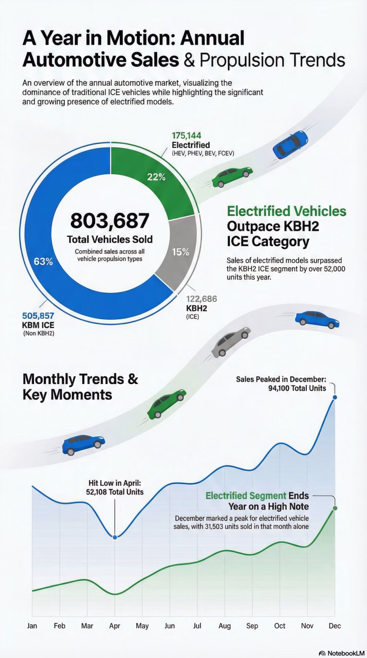 Indonesia Automotive Market: Annual Sales and Electrification Trends in 2025