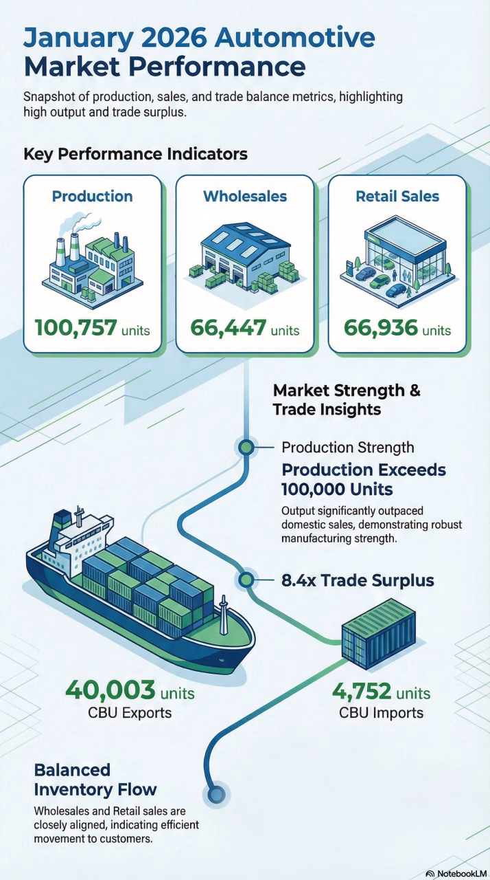Indonesia Automotive Industry Snapshot, January 2026