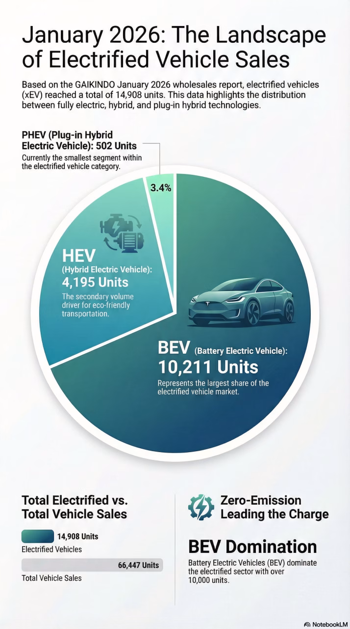 Indonesia’s Electric Vehicle Landscape, January 2026