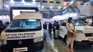 Suzuki Menghadirkan Mobil untuk Keperluan MBG, Angkot, dan Ambulance di GIICOMVEC 2026