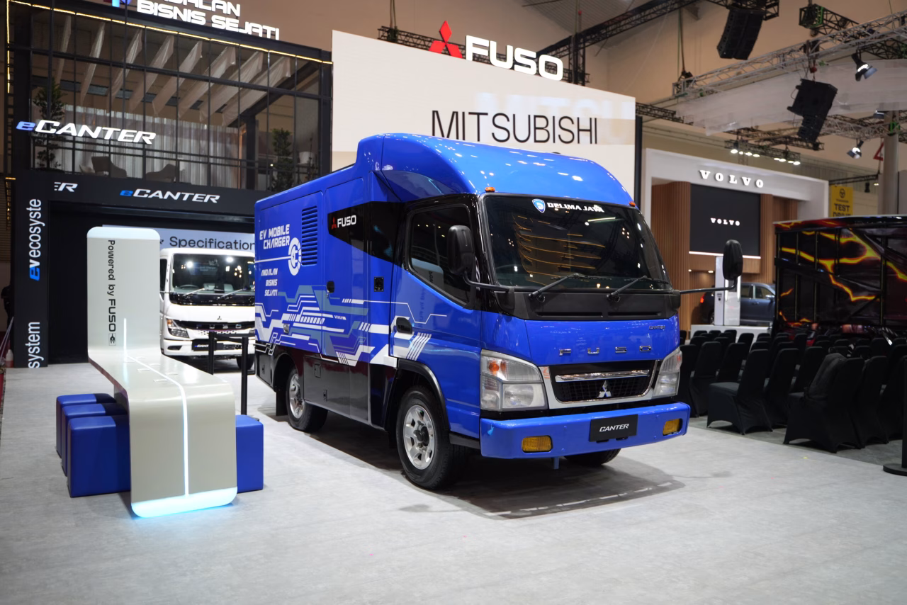 Mengandalkan Truk Listrik eCanter, Mitsubishi Fuso Membuka Layanan Sewa ke Konsumen